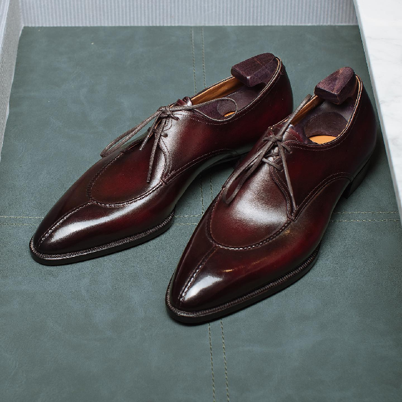 Handmade In Italy Split Toe Oxfords