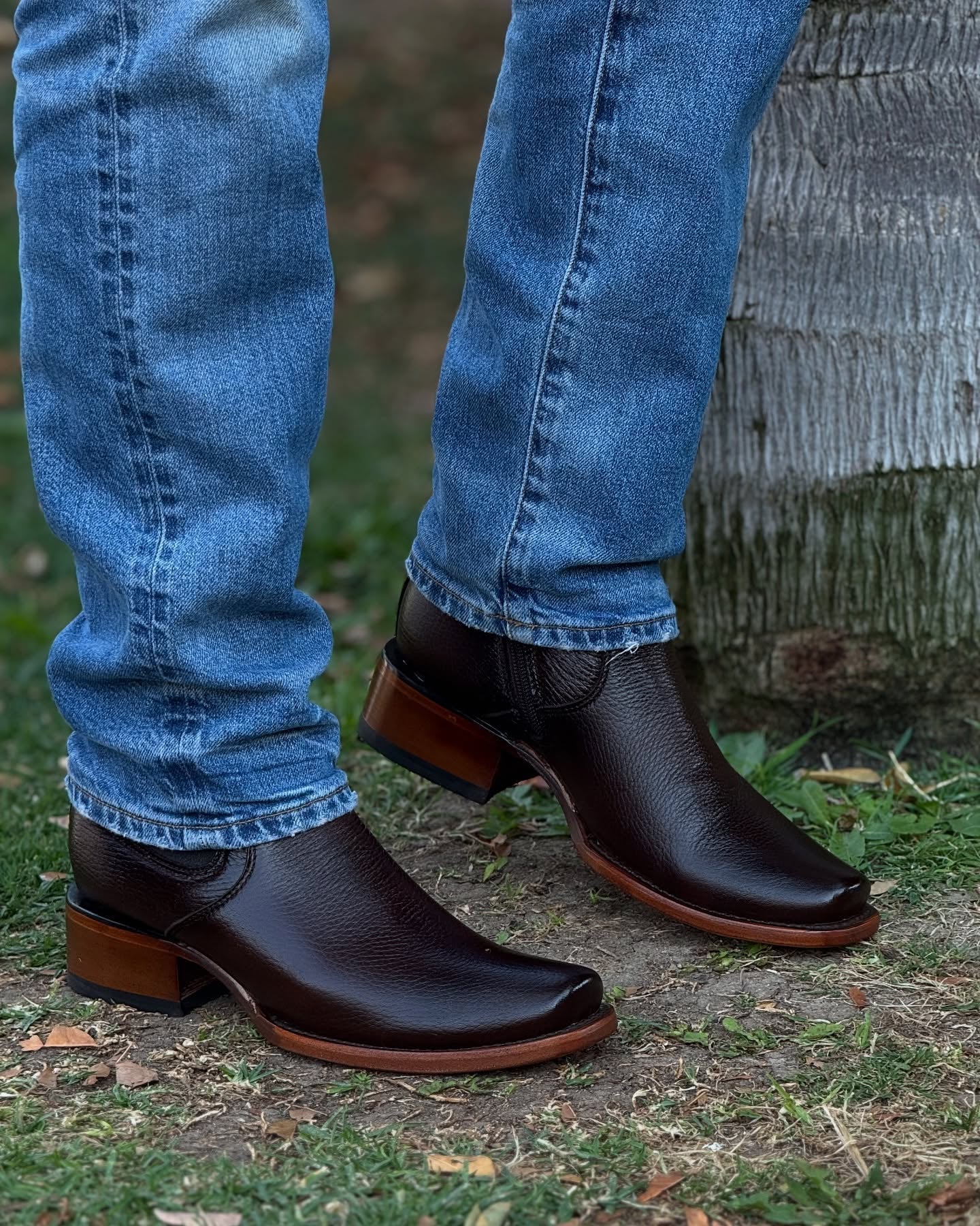 Original Deerskin Lucchese Boots