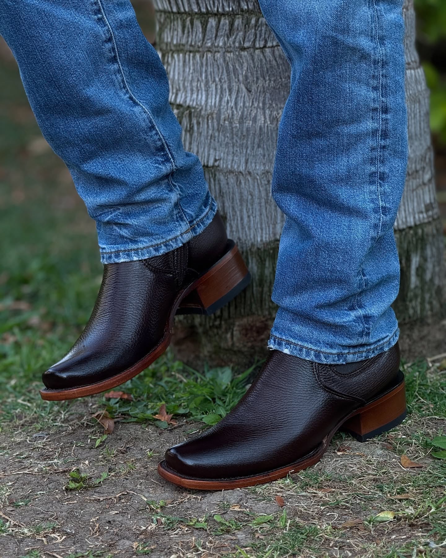 Original Deerskin Lucchese Boots