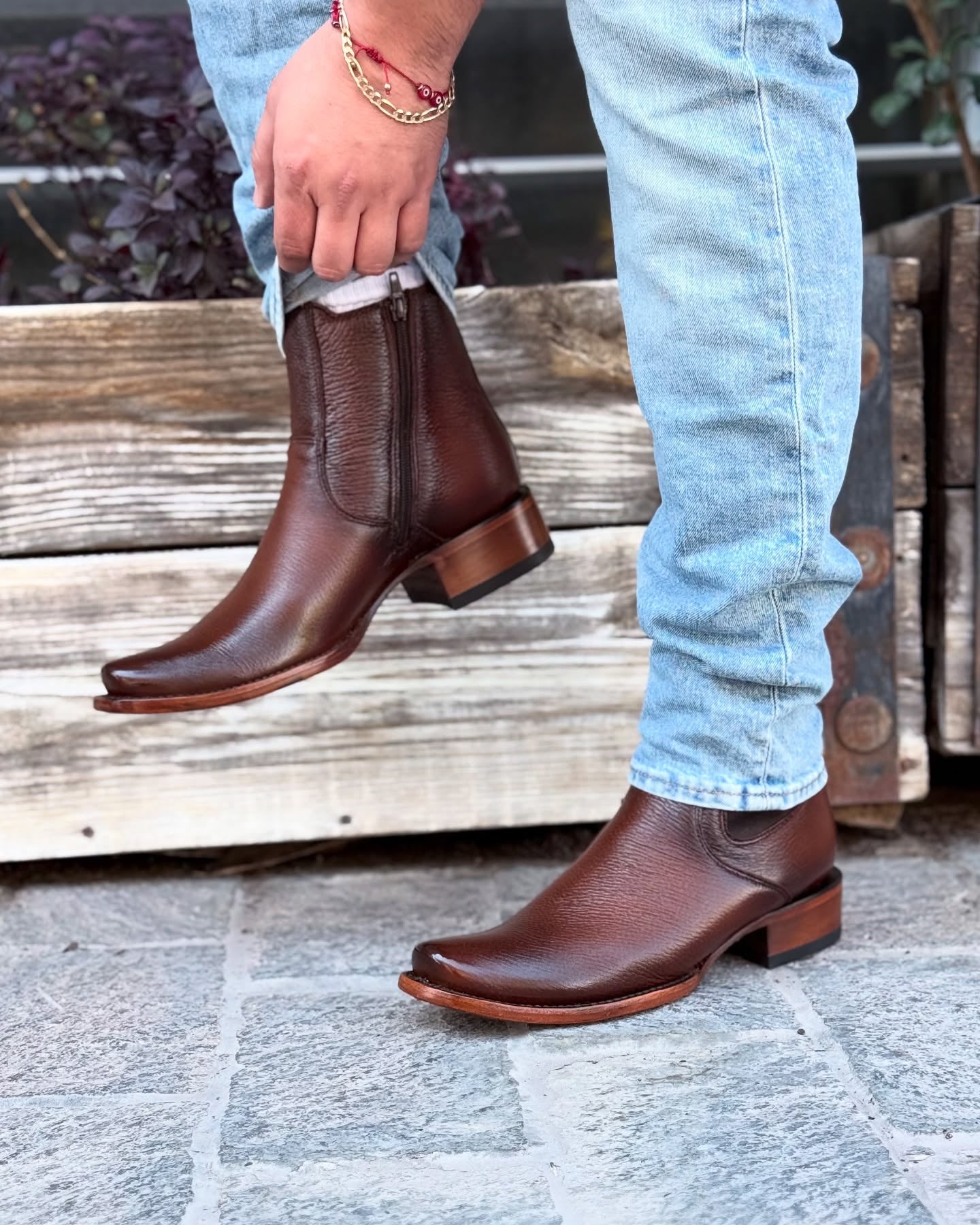Original Deerskin Lucchese Boots