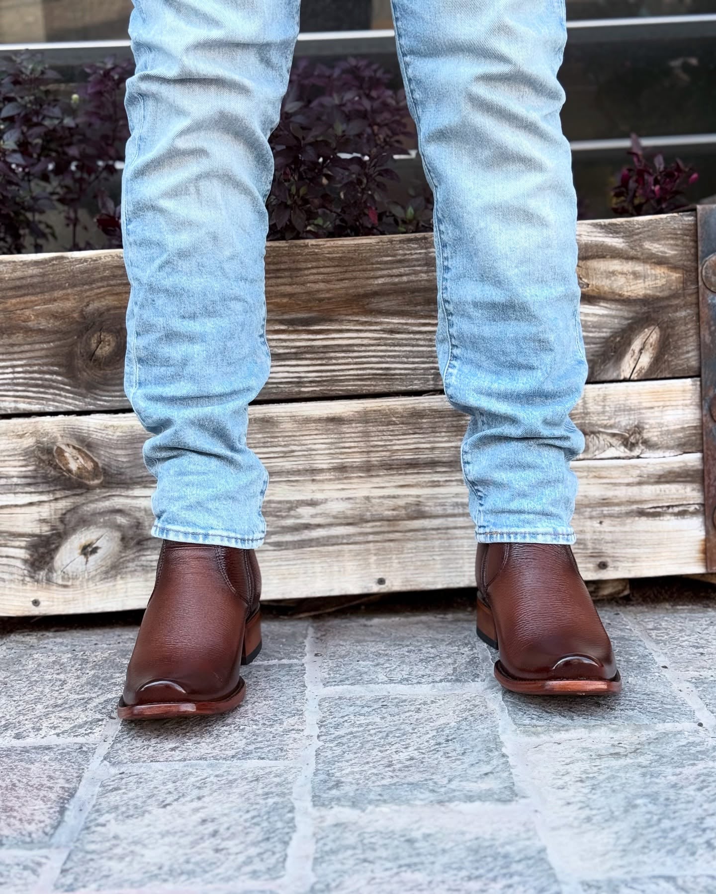 Original Deerskin Lucchese Boots