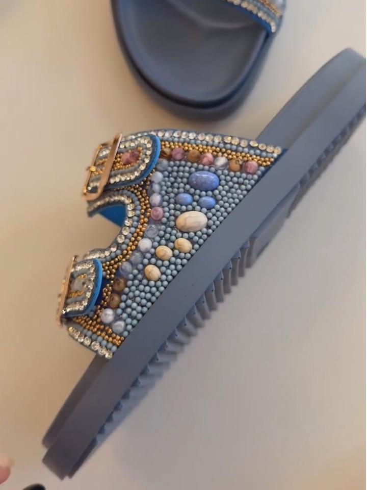 Women's Summer Rhinestone Slippers