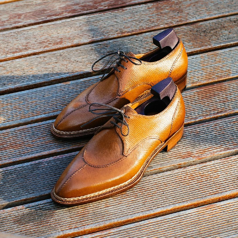 Handmade In Italy Split Toe Oxfords