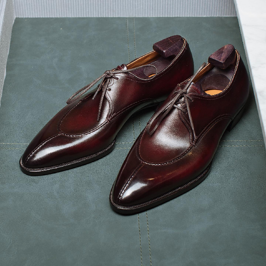 Handmade In Italy Split Toe Oxfords