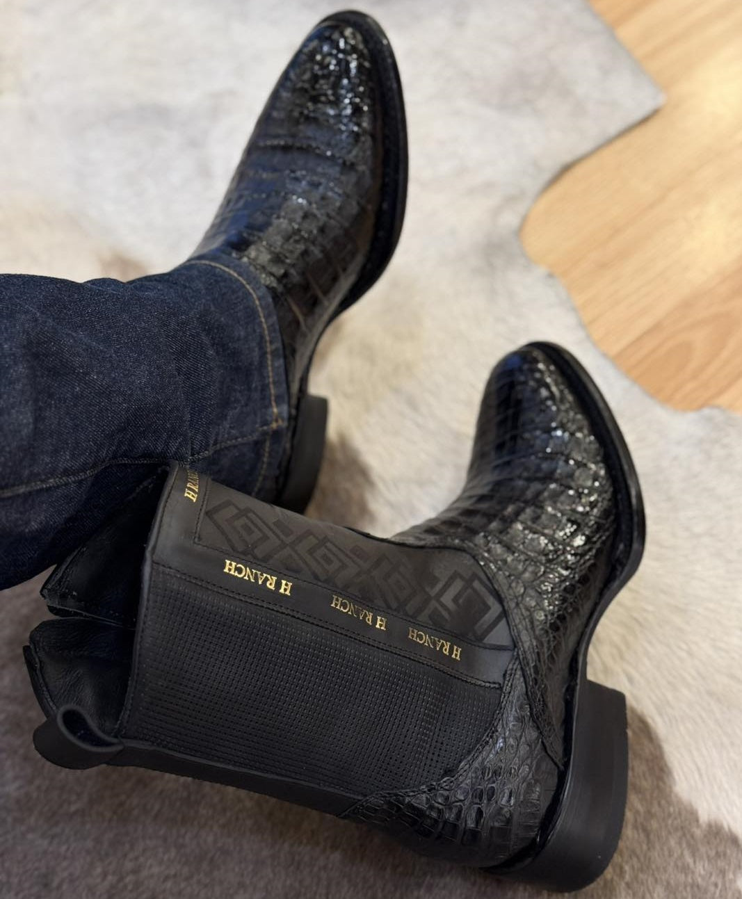 Handmade Crocodile Vintage Boots(Buy 2 Free Shipping✔️)