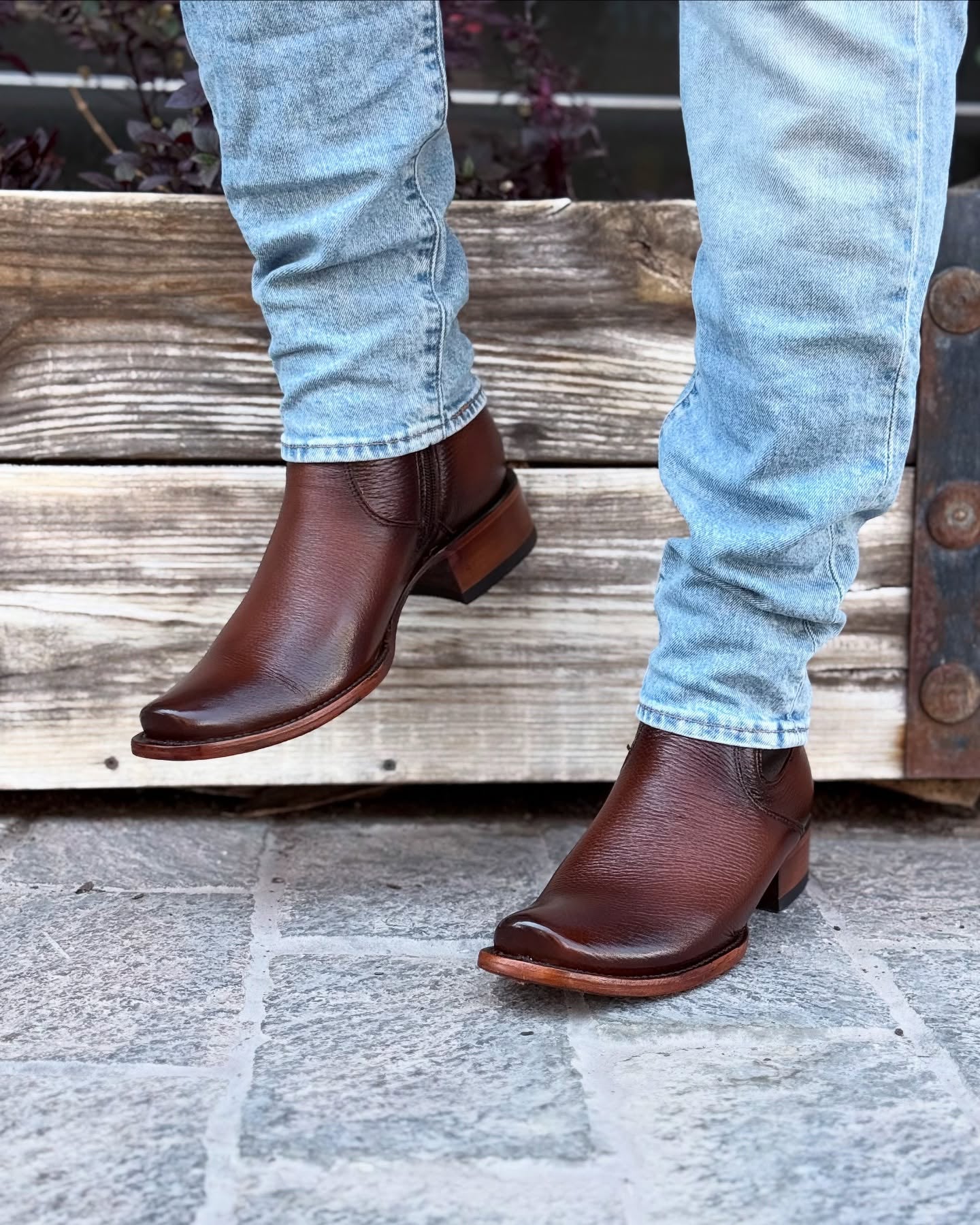 Original Deerskin Lucchese Boots