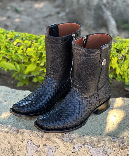 Hand Knit Waterproof Cowboy Boots