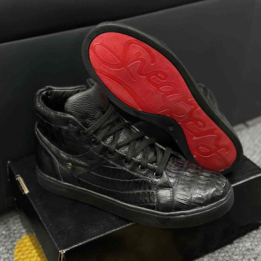 Waterproof Non-slip Casual Shoes With Red Sole