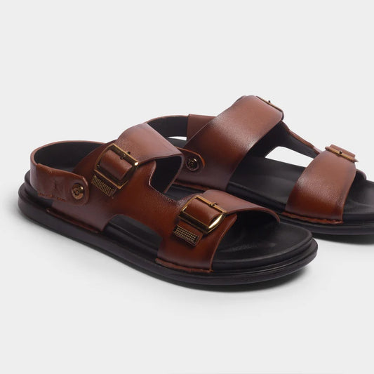Men's Leather Sandals And Slippers