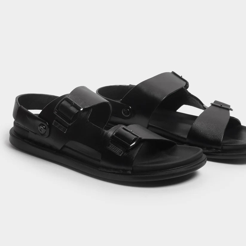 Men's Leather Sandals And Slippers