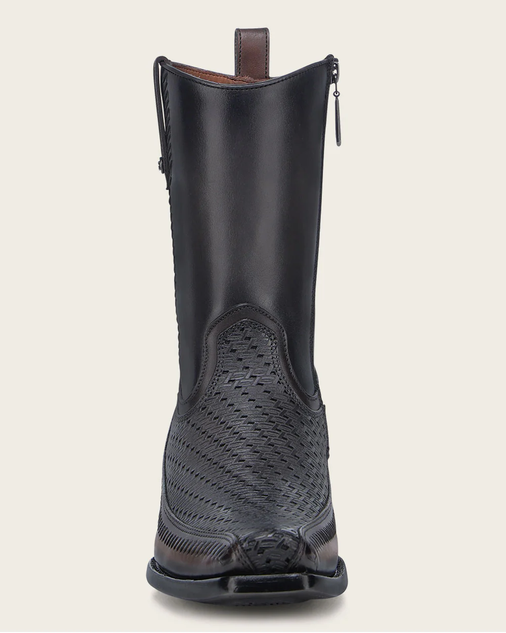 DECORATED OXFORD BOVINE BOOT