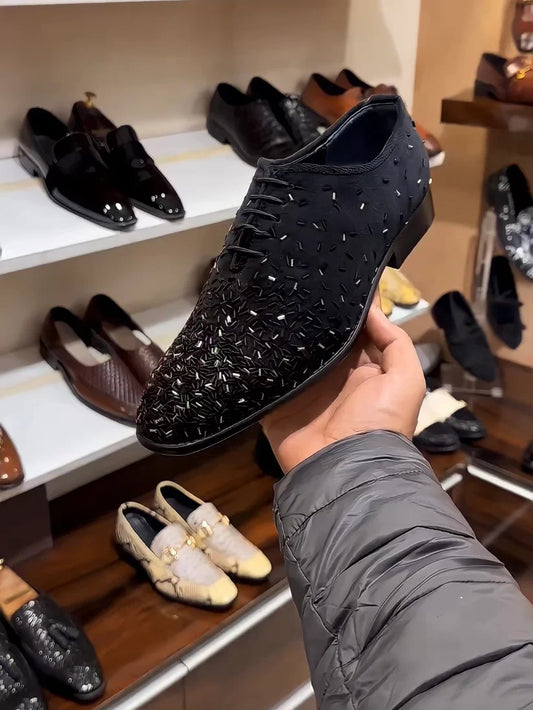 Rhinestone Formal Casual Oxfords