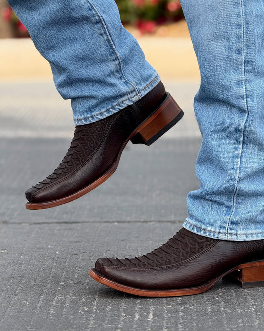 Handmade Vintage Python Cowboy Boots