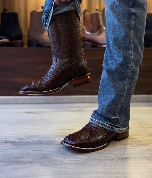 Tobacco Vintage Cowboy Boots