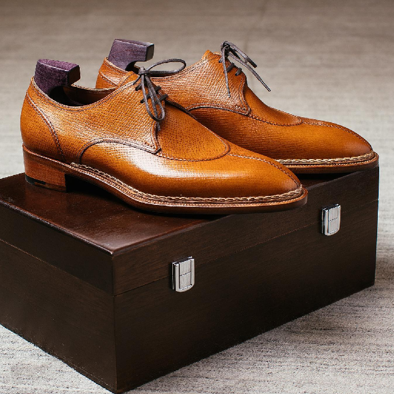 Handmade In Italy Split Toe Oxfords