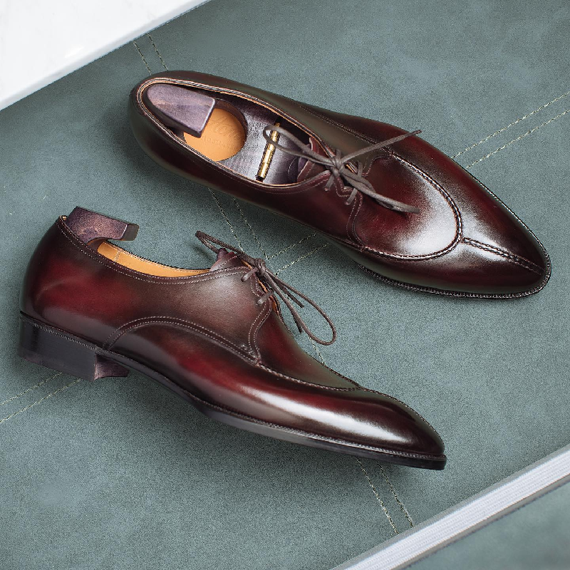 Handmade In Italy Split Toe Oxfords