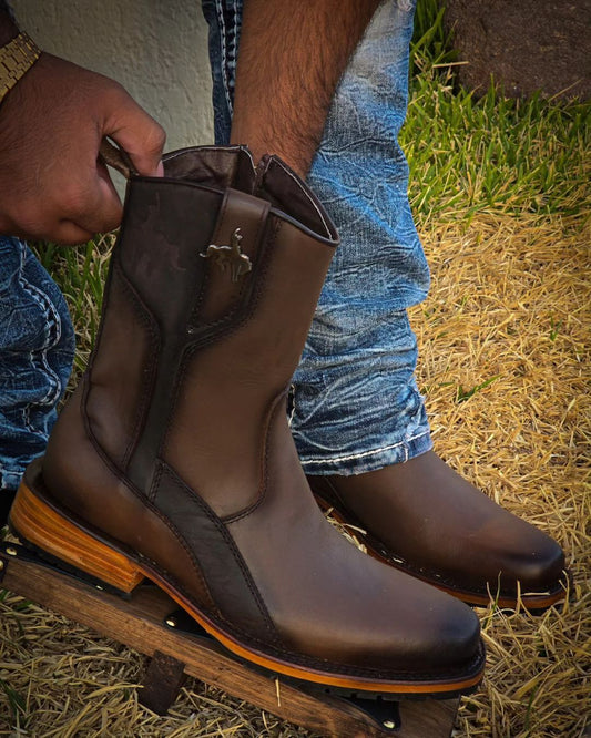 Vintage Durable Western Cowboy Boots