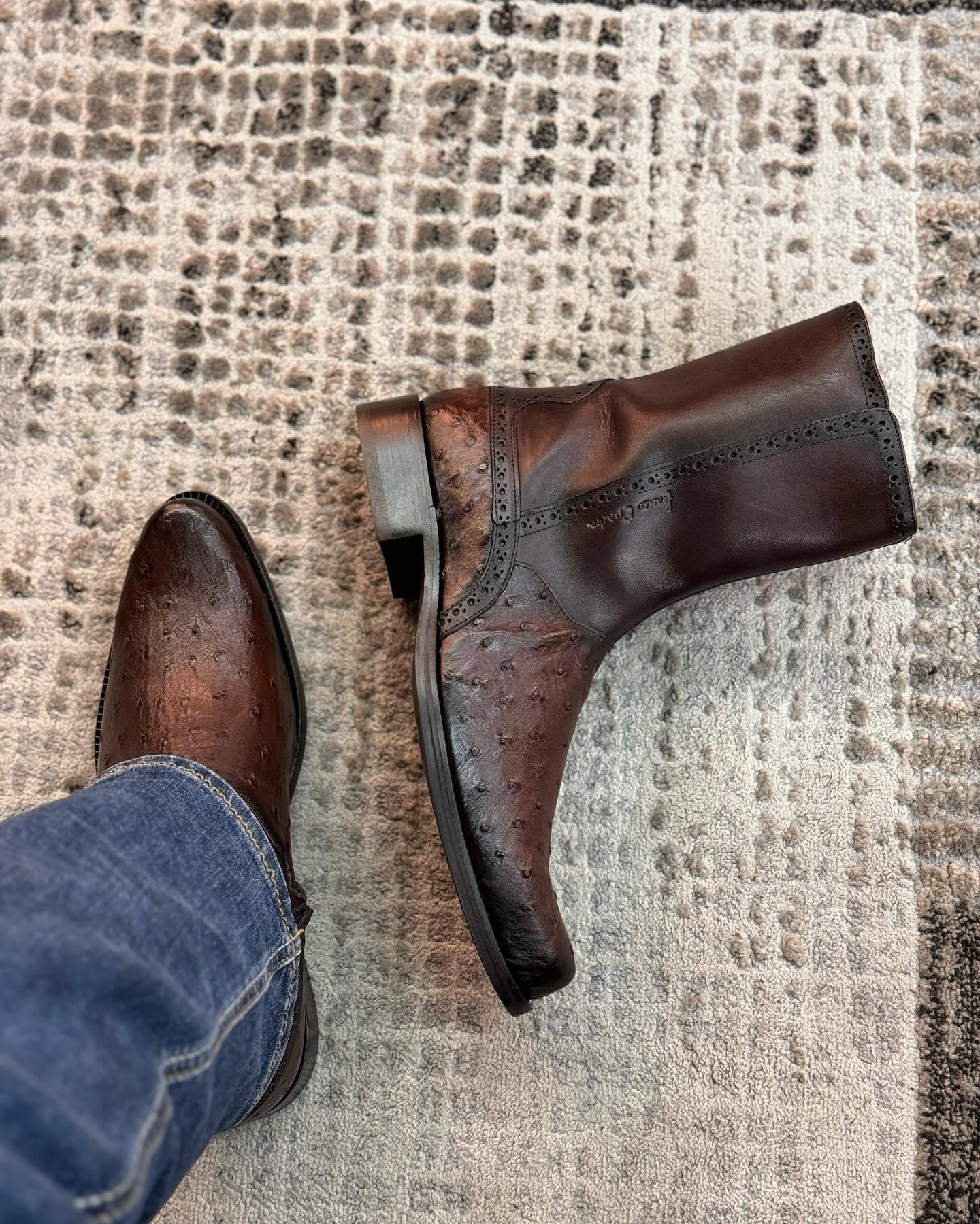 New Unique Vintage Non-Slip Cowboy Boots