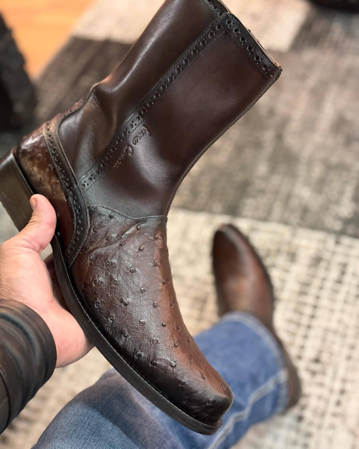 New Unique Vintage Non-Slip Cowboy Boots