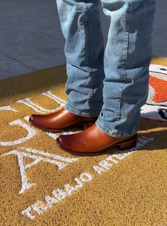 Vintage Temperament Durable Cowboy Boots