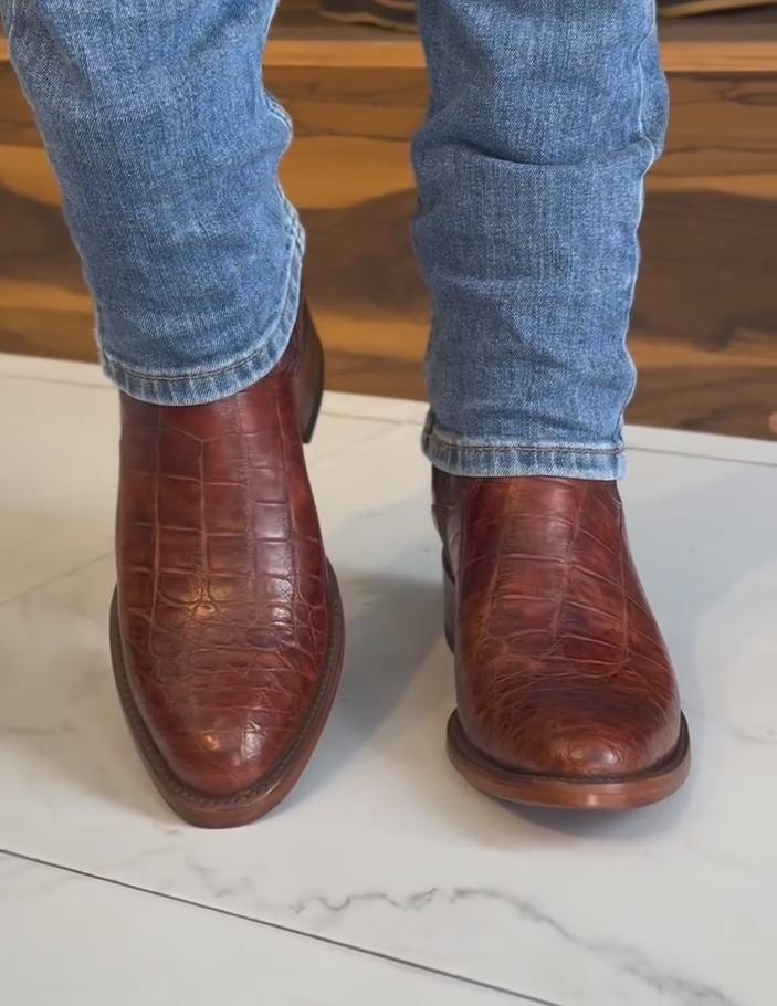 Original Handmade Leather Cowboy Boots