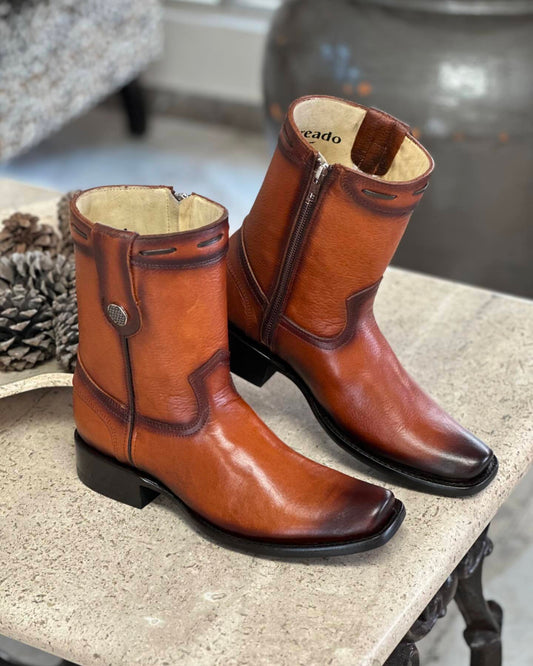 Unique Gradient Vintage Cowboy Boots