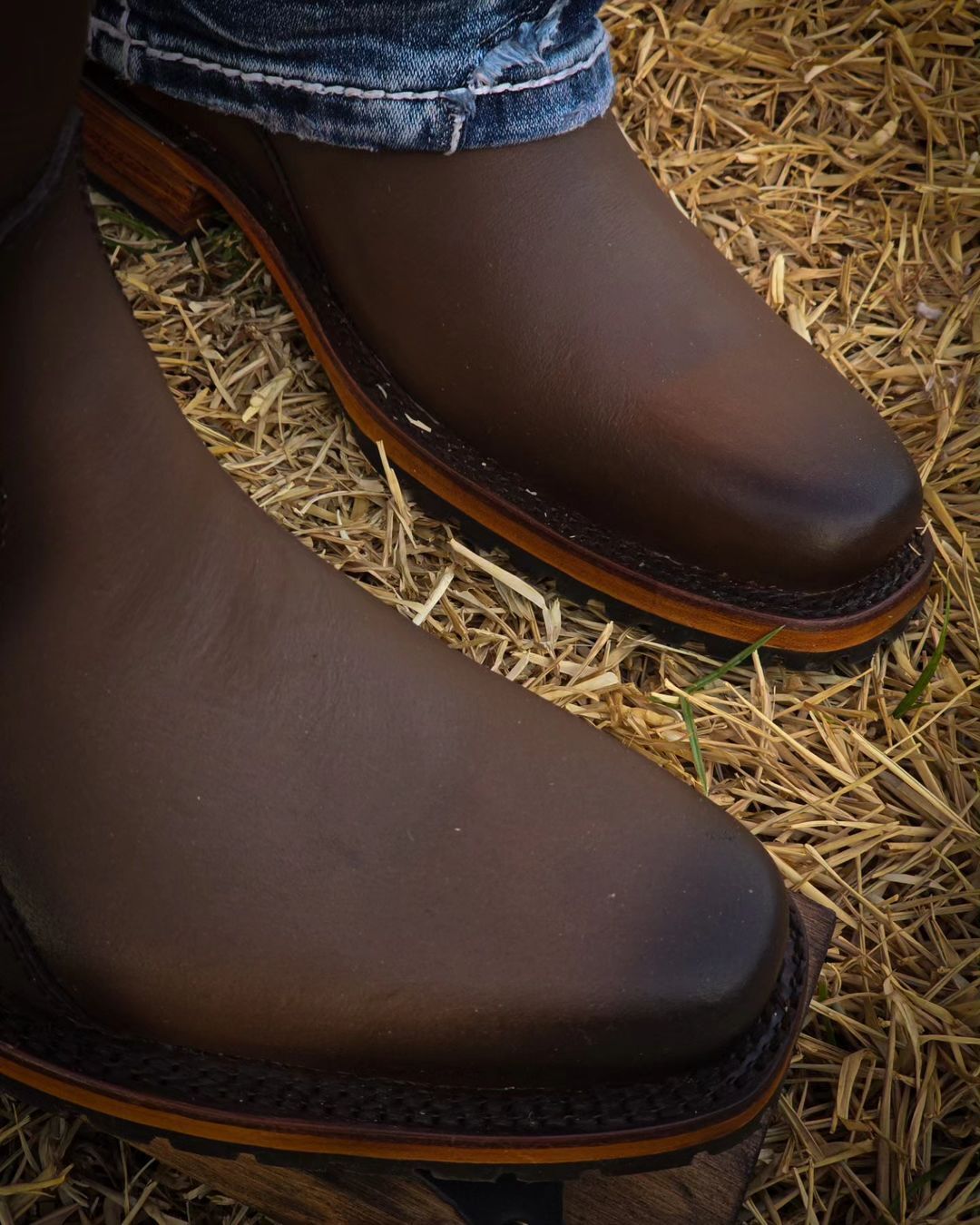 Vintage Durable Western Cowboy Boots