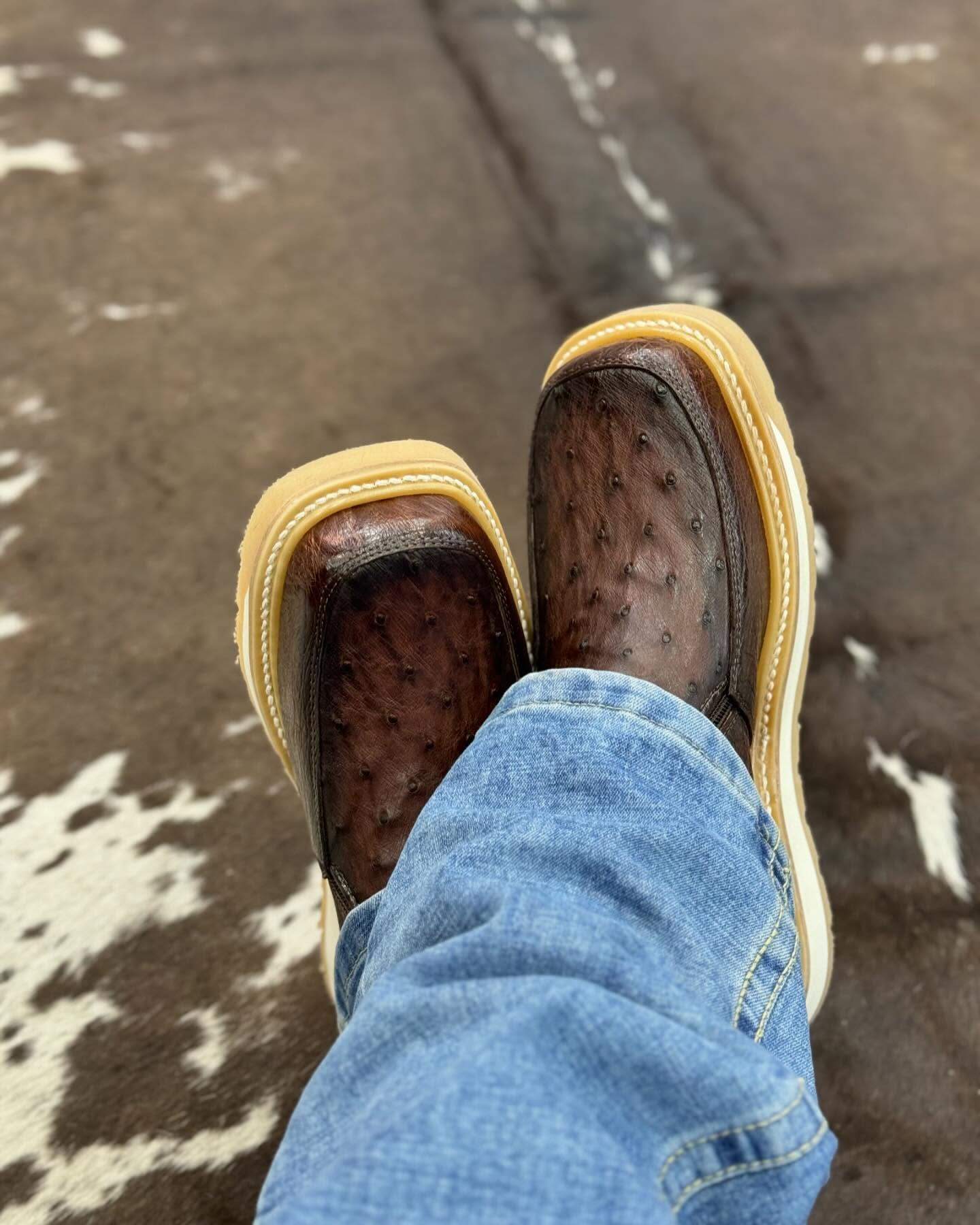 Handmade Zipper Western Cowboy Boots