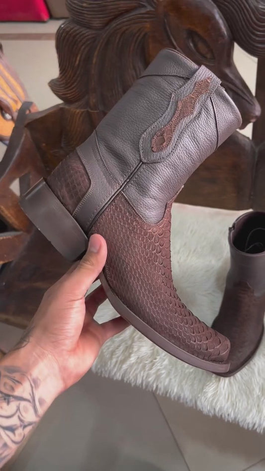 Original Handmade Python Boots