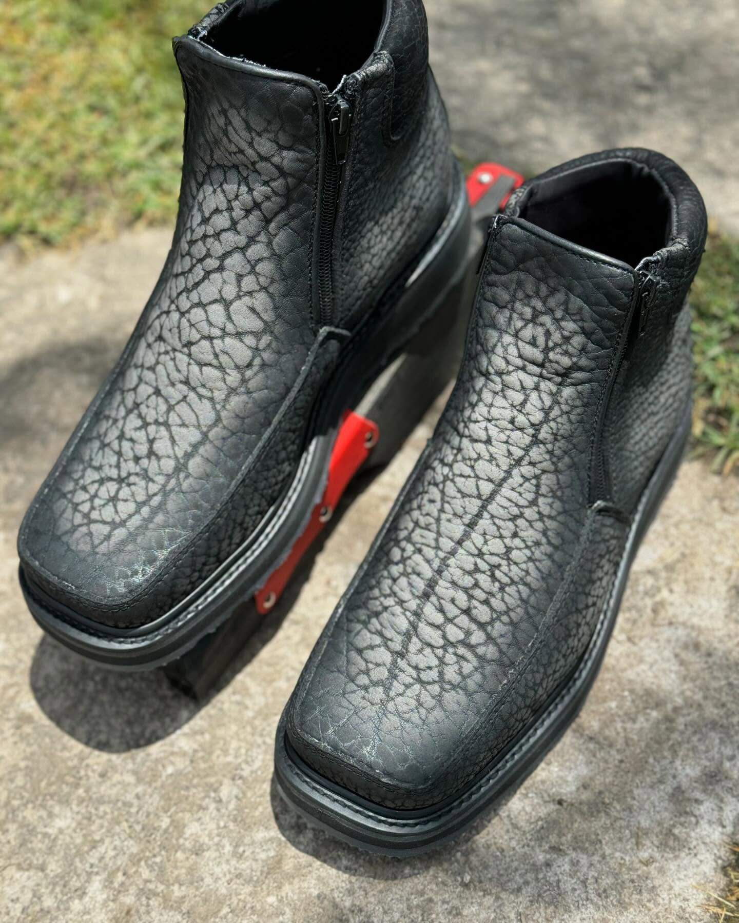 Casual Waterproof Boots With Double Zip