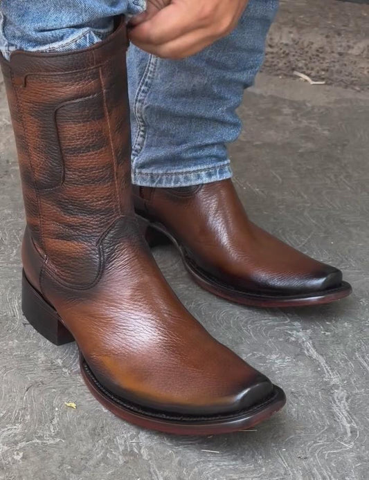 Handmade Temperament Vintage Cowboy Boots